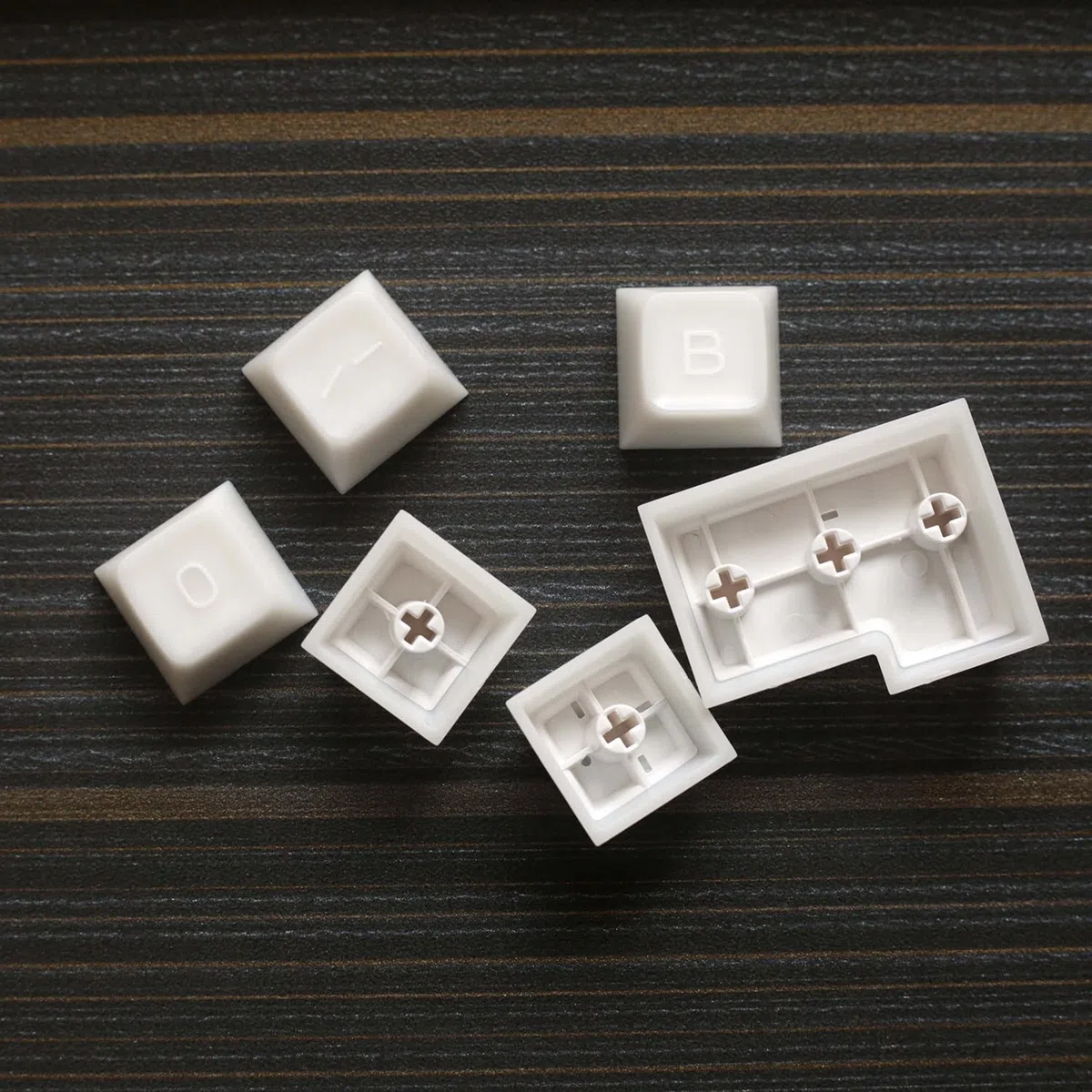 Translucent Jade Keycaps, 142 Keys/ABS/SA Profile/Doubleshot Keycap for MX Switch Custom Mechanical Keyboard (Color : White)