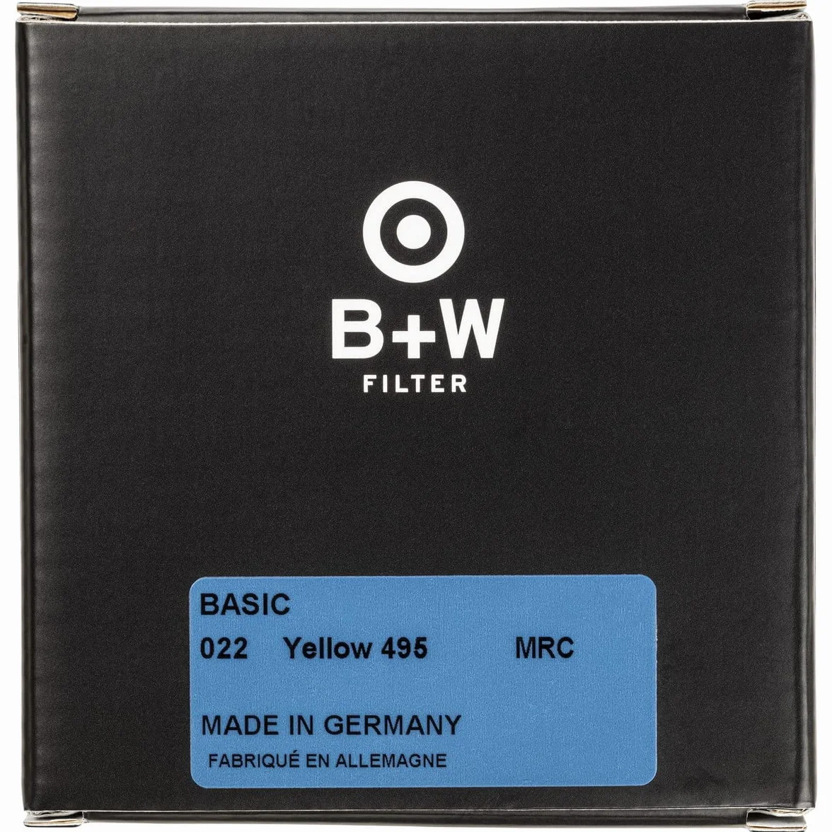 B+W Żółty filtr 022 MRC Basic 82 mm (16x uszlachetniony, profesjonalny)