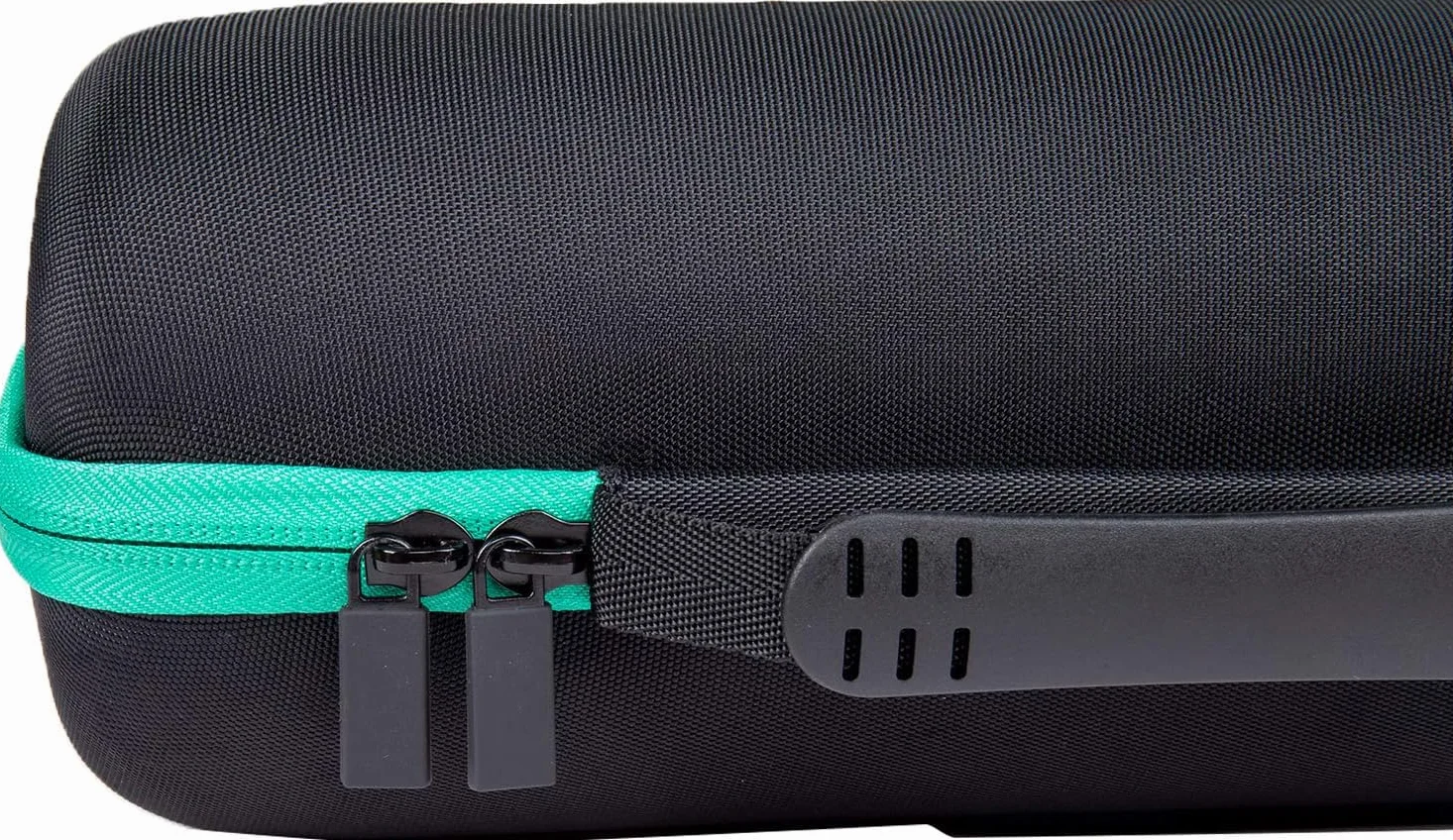 co2CREA Twarde etui na telefon komórkowy do JBL Charge 4 / JBL Charge 5 Przenośny bezprzewodowy głośnik Bluetooth (sam futerał) (turkusowy), Zielony Niebieski, 28 x 10.5 x 10.5 cm