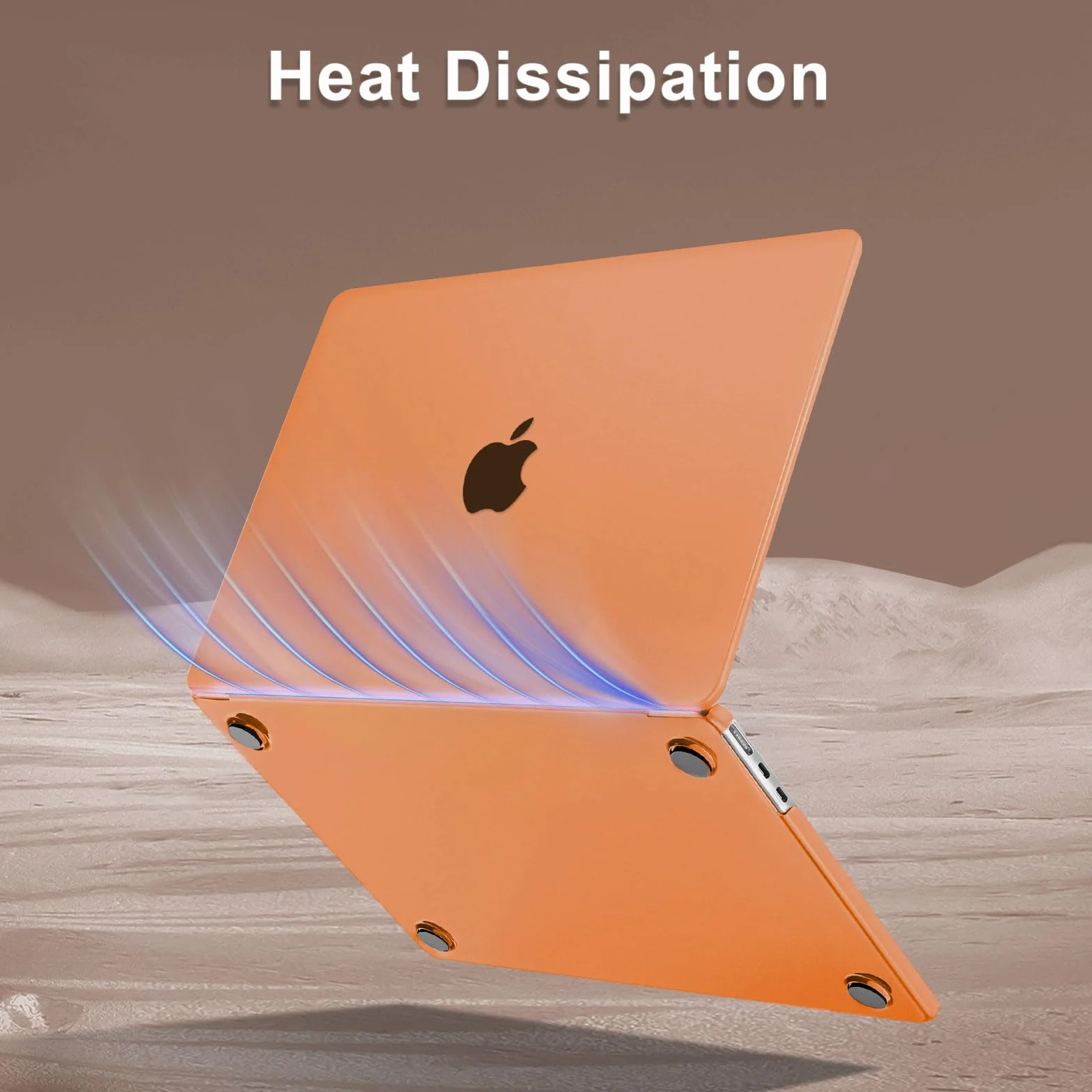 MOSISO Etui kompatybilne z MacBook Air 15" M5 M4 M3 M2 2026-2023 twarda ochronna obudowa z klawiaturą A3448
