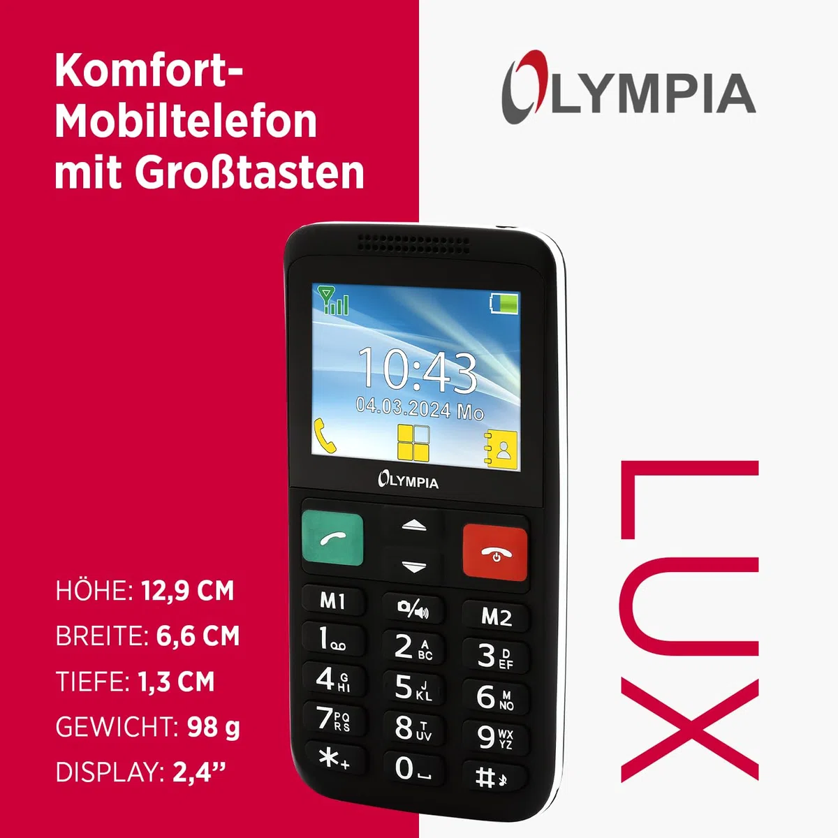 Olympia Lux Black