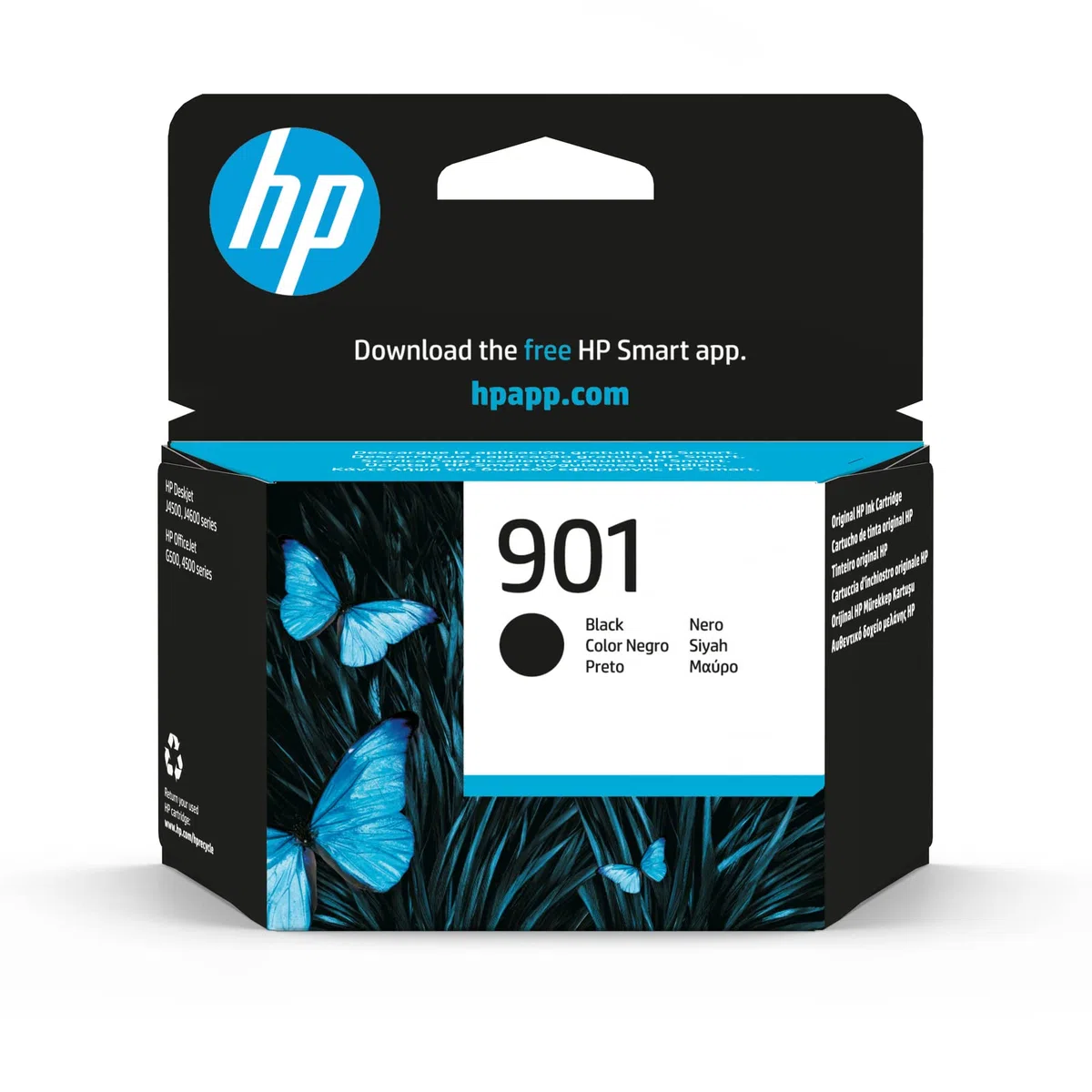 HP CC653AE Tusz Do Drukarki, Czarny