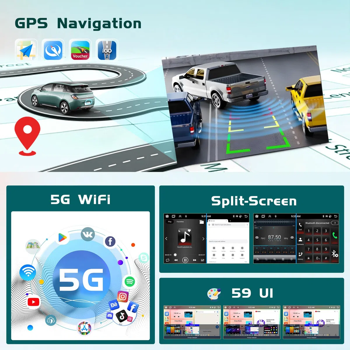 Radio samochodowe Fiat 500L 2013 2016 2018 Radio samochodowe Fiat 500L Radio samochodowe Fiat 500L 2013 2014 2015 2016 2017 2018 2019 Ekran Fiata 500L Nawigacja samochodowa Fiat 500L Carplay Fiat 500L