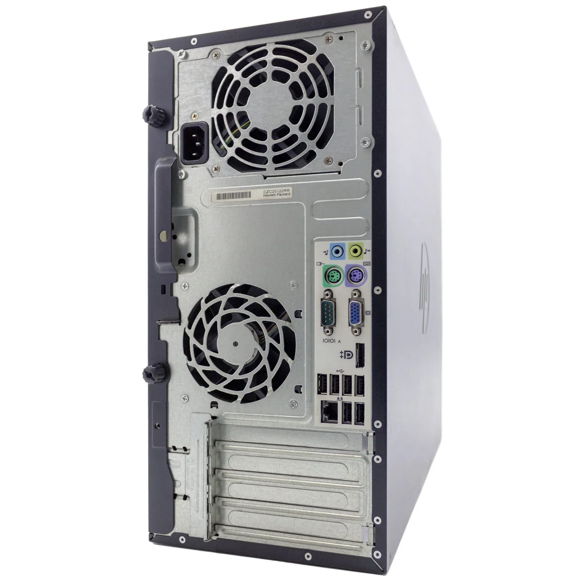 HP PC Tower 6200 Pro MT Core i3 Windows 11 Pro | 32GB RAM SSD 960GB | Seryjny RS232 Komputer stacjonarny (Odnowiony)