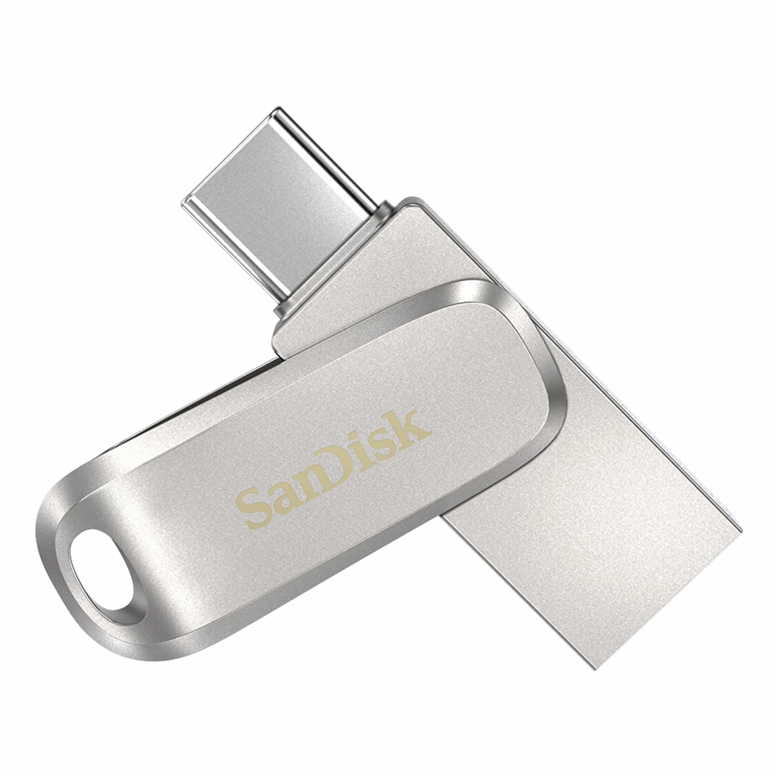 SanDisk Ultra 128 GB Dual Drive Luxe Type-C 150 MB/s USB 3.1 Gen 1 srebrny