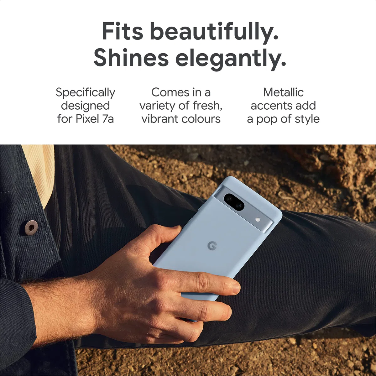 Google Obudowa do Smartfona, Morski, Pixel 7a