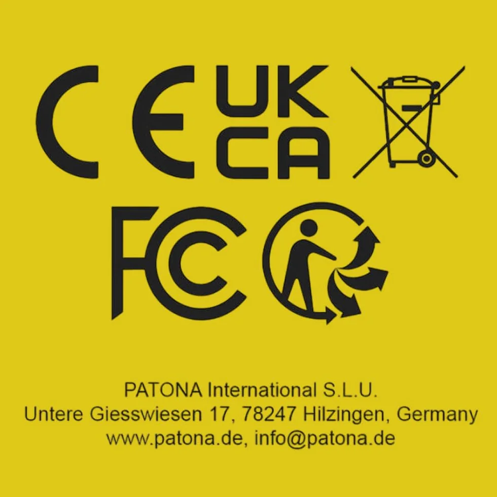 PATONA EN-EL25 EN-EL25 Ładowarka - 1911 USB Dual LCD Mini - Kompatybilna z Nikon Z50 Z fc - Zasilana przez USB-C lub Micro-USB
