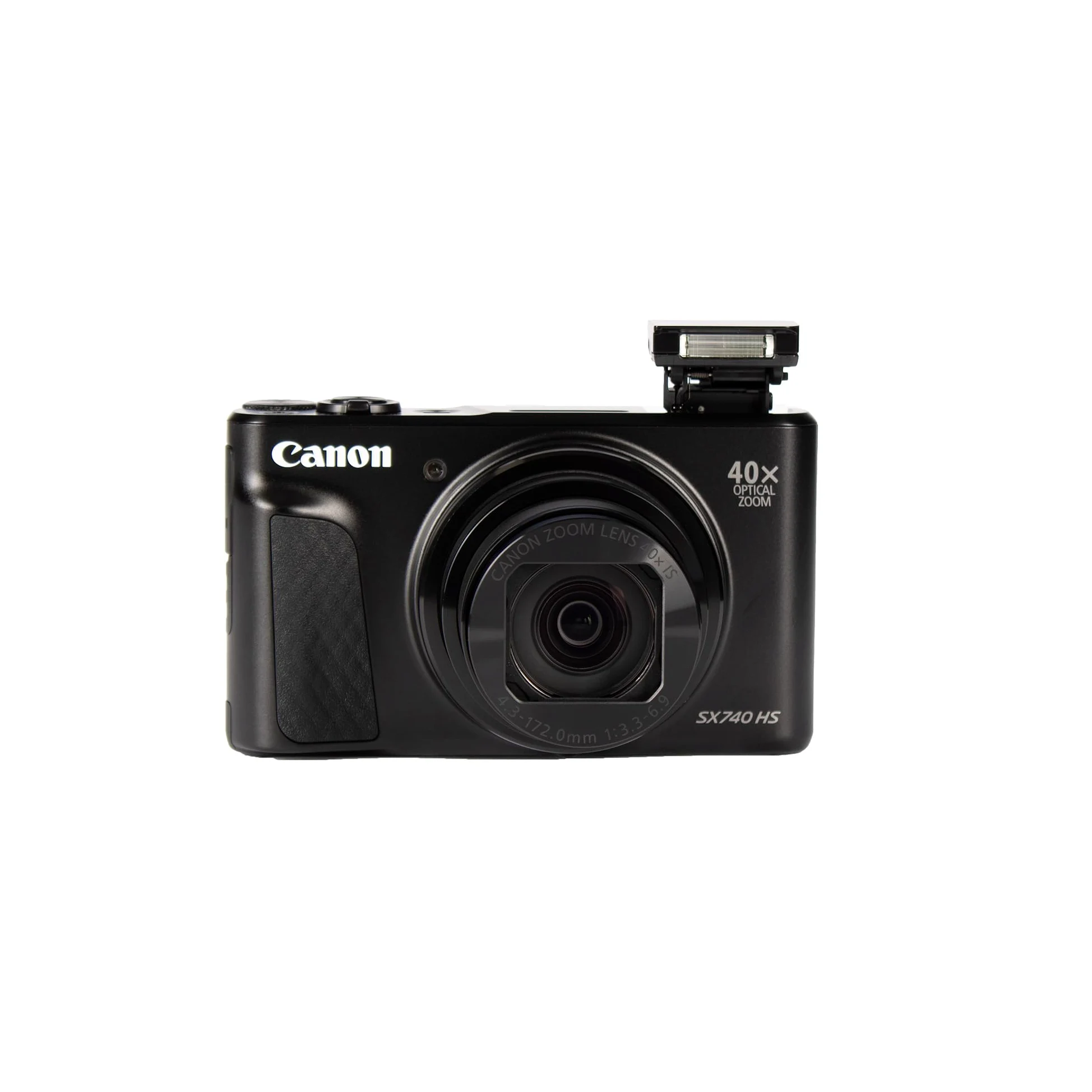 Canon PowerShot SX740 HS Lite kamera cyfrowa (20,3 MP, 40x zoom optyczny, inklapbaar 3-calowy scherm, cyfrowy 8, EVF, 4K, ultra-hd, wifi, bluetooth, automatyczny sluitertijd, diafragmavoorkeuze