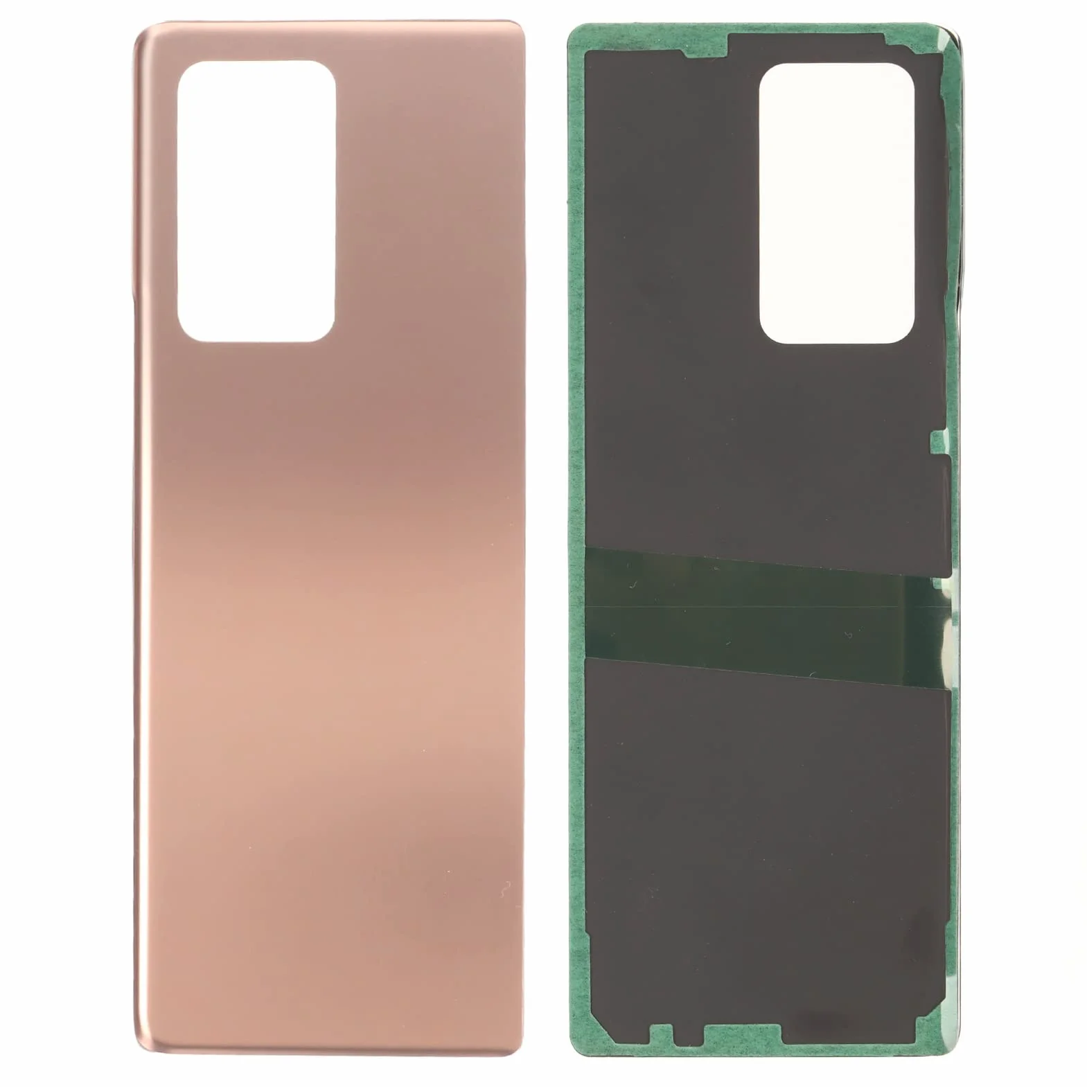 Dla Z Fold 2 Wymiana Tylnej Szyby Tylna Obudowa Telefonu Pokrywa Z Wstępnie zainstalowaną taśmą Dla Z Fold 2 SM F916 5G (brązowy)