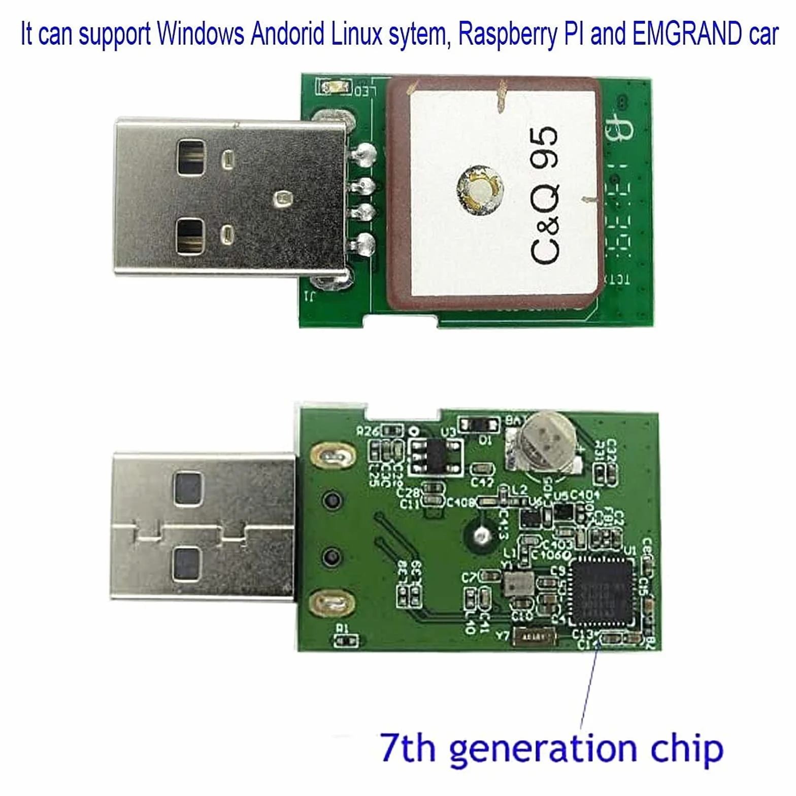 Vk-172 g-Mouse USB GPS Glonass Dongle Moduł Odbiornika 7020 Chip dla Linuksa Windows 10/8/7/Vista/XP/Raspberry Pi Google Earth