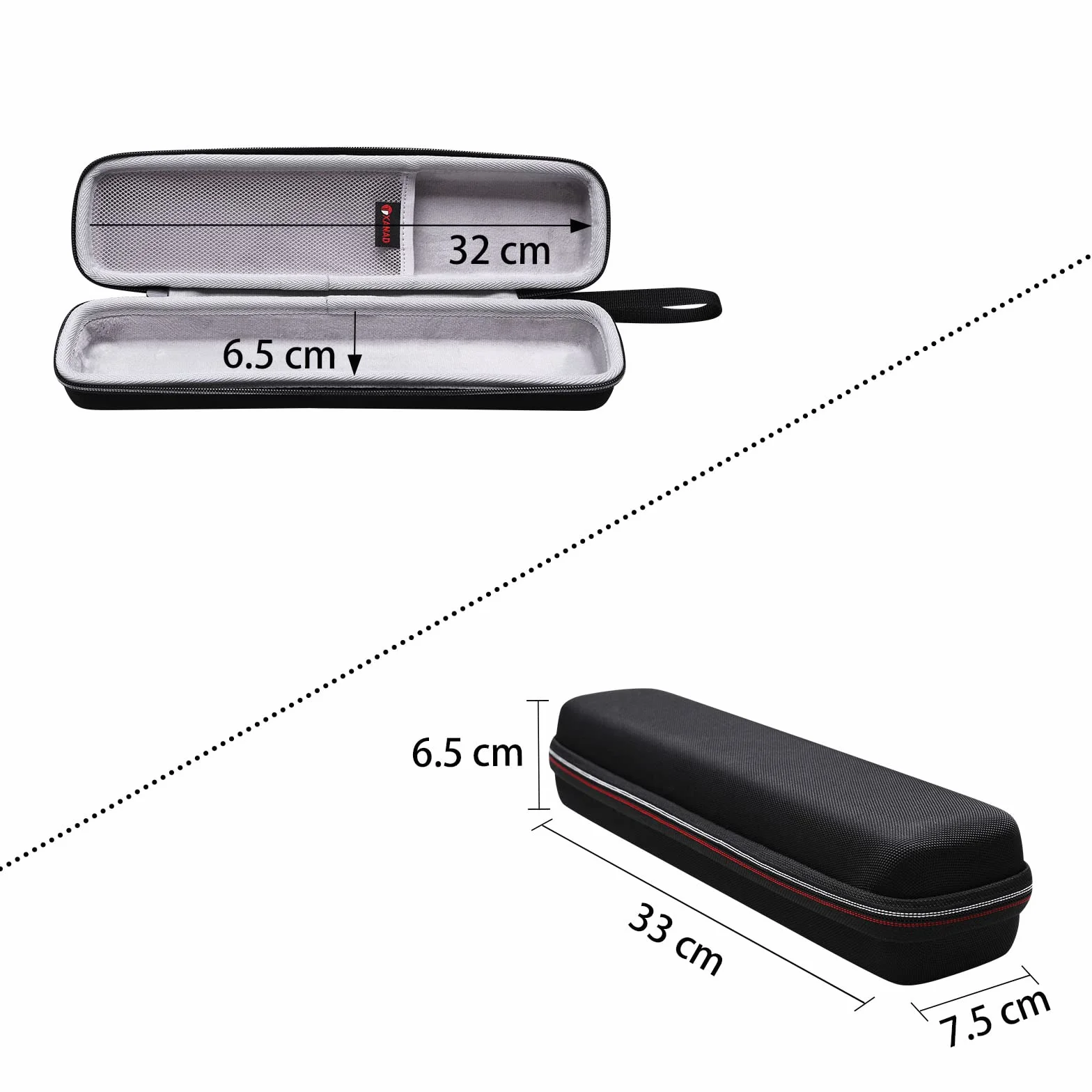 XANAD Pokrowiec na kompaktowy mobilny skaner dokumentów Doxie Go SE, Brother DS-640, DS-940DW, DS-740D, DS-720D