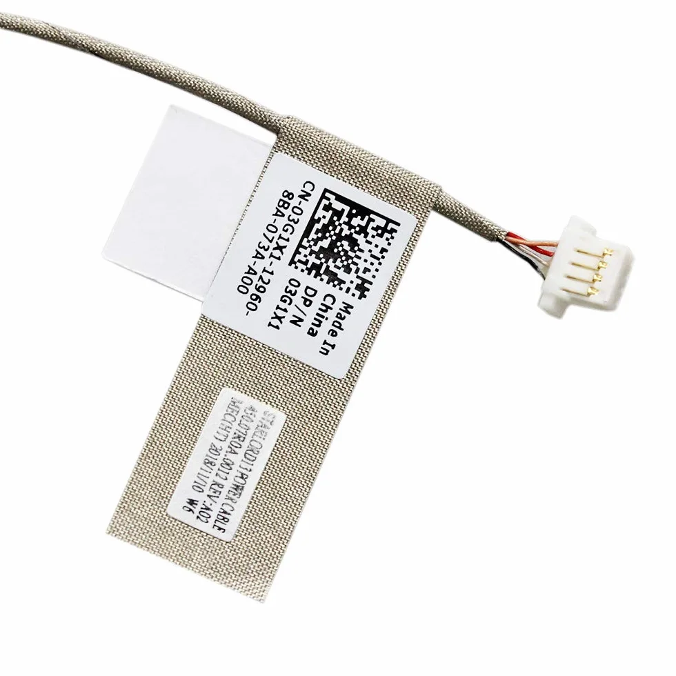 GinTai Power Volume Button zamiennik do Dell Inspiron 13 5378 5379 7368 5368 P69G 5578 Latitude 3390 2-w-1