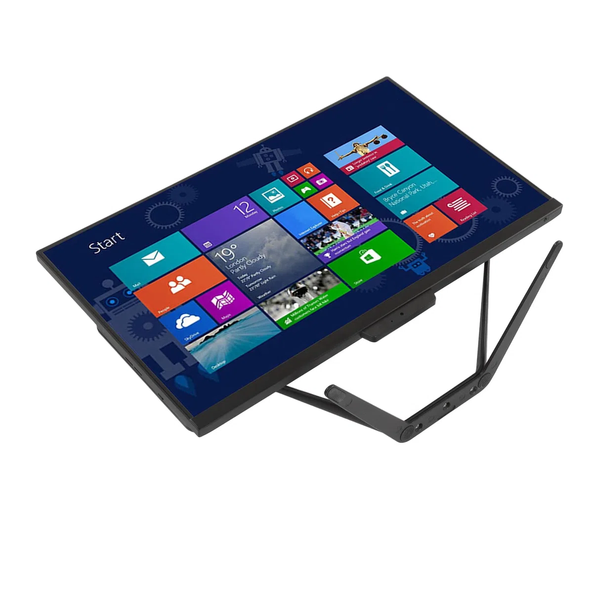 Komputer Komputer Stacjonarny AIO ze Sterowaniem Dotykowym i wtyczką UE dla Domu (8+512G Wtyczka UE)
