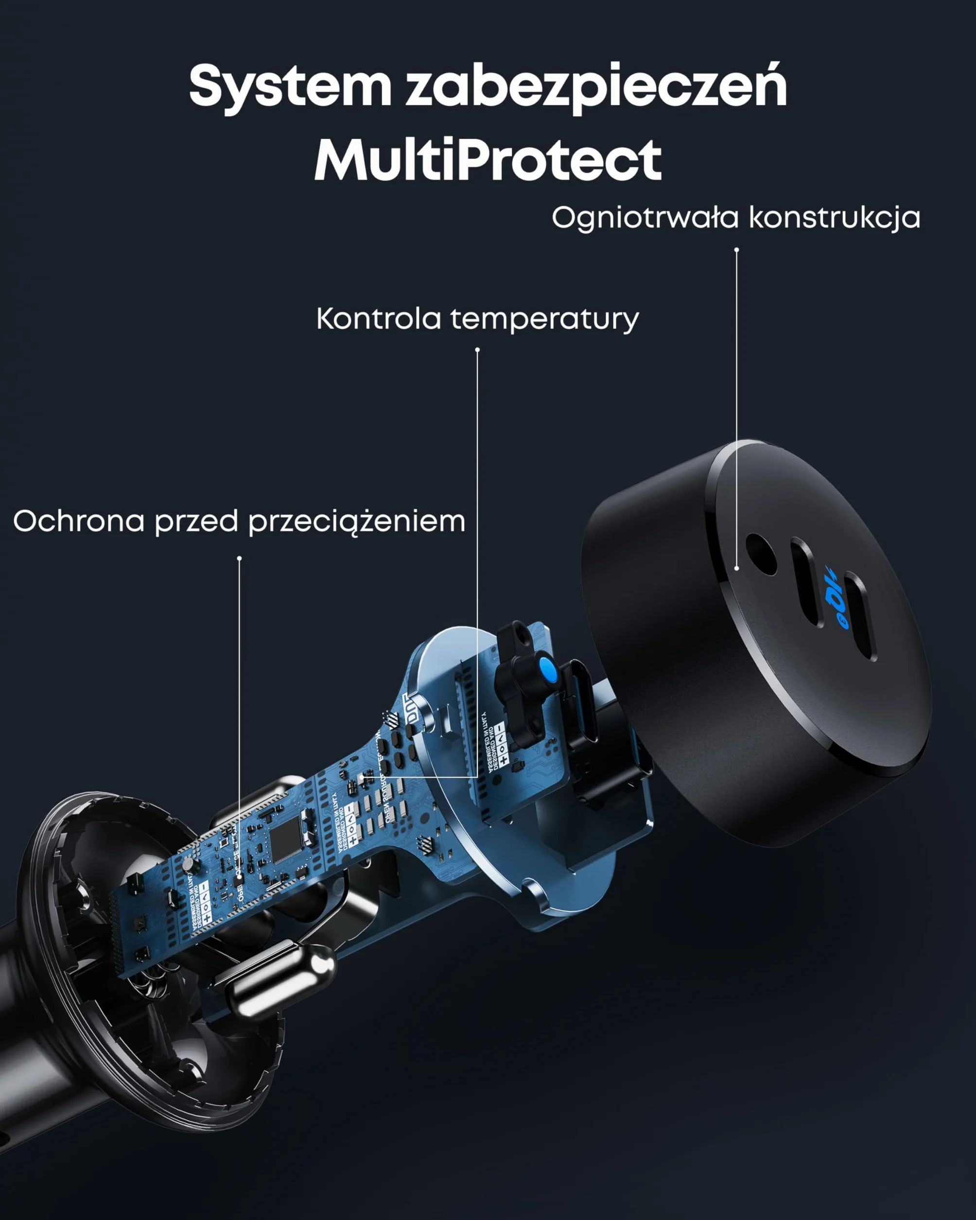 Anker PowerDrive III Duo USB-C car charger, 40W 2-port PowerIQ 3.0 charger, power delivery for iPhone 15/15 Plus/15 Pro/15 Pro Max, Galaxy S10/S9, Pixel, iPad/iPad Mini and more