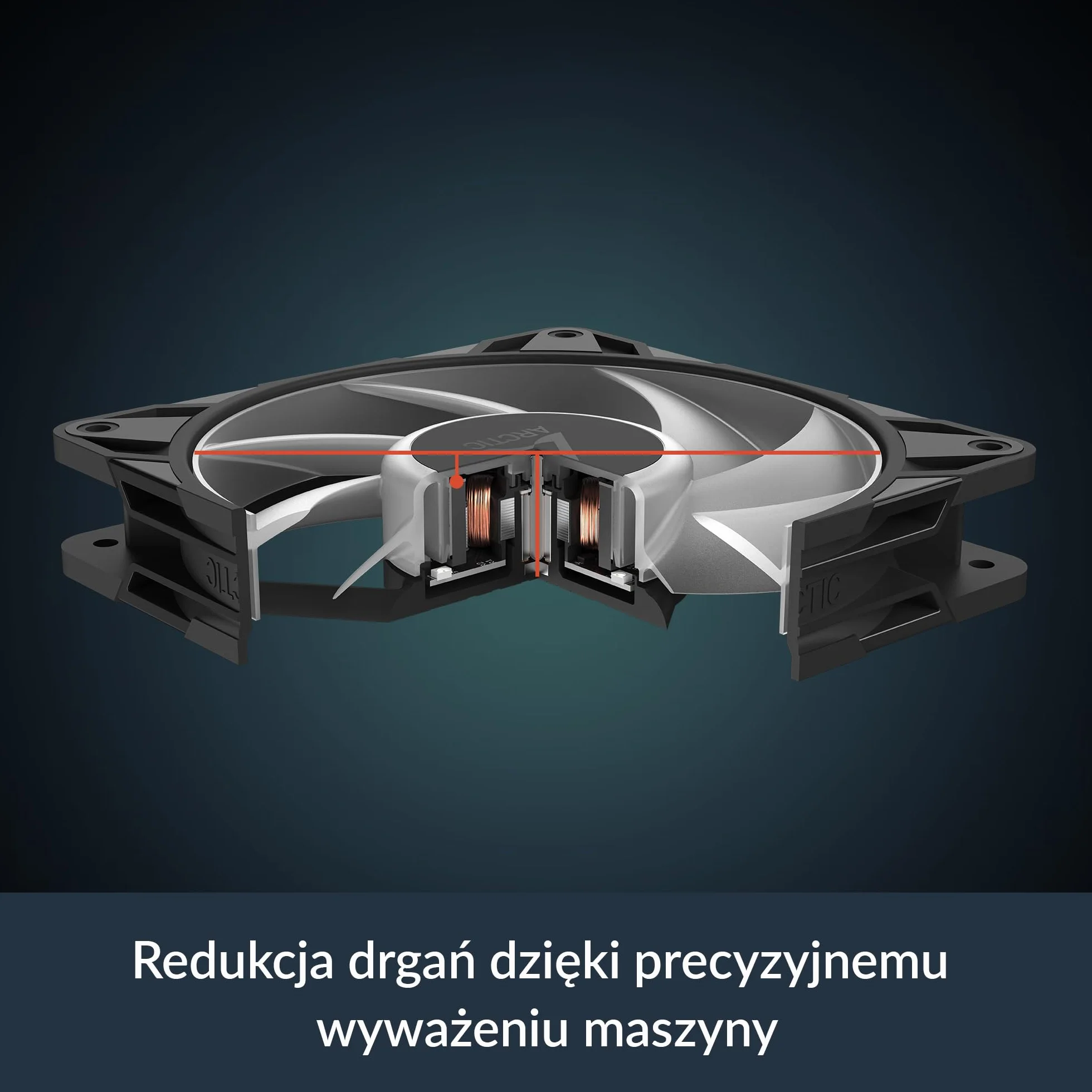 ARCTIC P12 Pro A-RGB 3 Sztuki Wentylator PWM 120 mm 600-3000 rpm 5V Cyfrowy RGB Czarny
