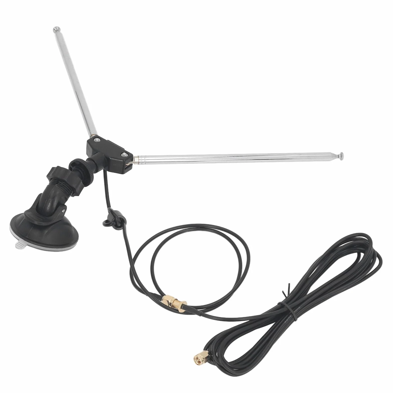SDR Zestaw anteny odbiorczej kabel RG174 60 cm SMA VHF UHF dipol teleskopowy
