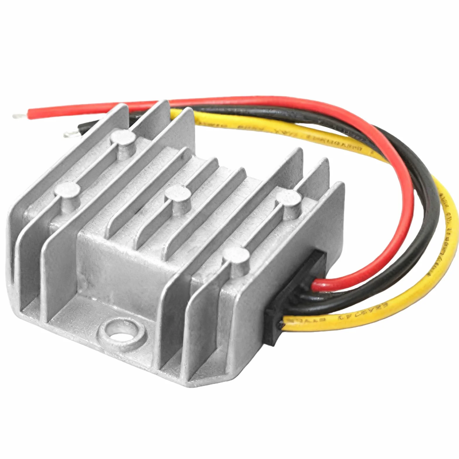 Przetwornica napięcia DC 8 V-40 V na 12 V 5 A 60 W, automatyczny regulator napięcia Step Up Down DC, wodoszczelność IP68, stabilizator napięcia 12 V i ogranicznik napięcia do silnika wentylatora