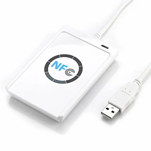 NFC ACR122U bezprzewodowy inteligentny czytnik/pisarz RFID, SDK, 5 x karta IC