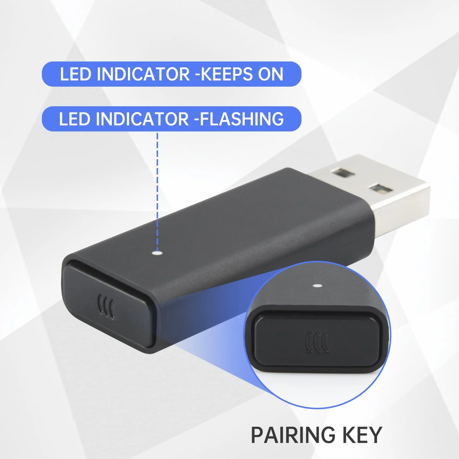 ELUTENG Bezprzewodowy adapter do Xbox One, Kompaktowy adapter odbiornika USB do gier bezprzewodowych, Kompatybilny z kontrolerami Xbox One X/S/Elite/Elite 2 na PC Windows 11/10/8/7