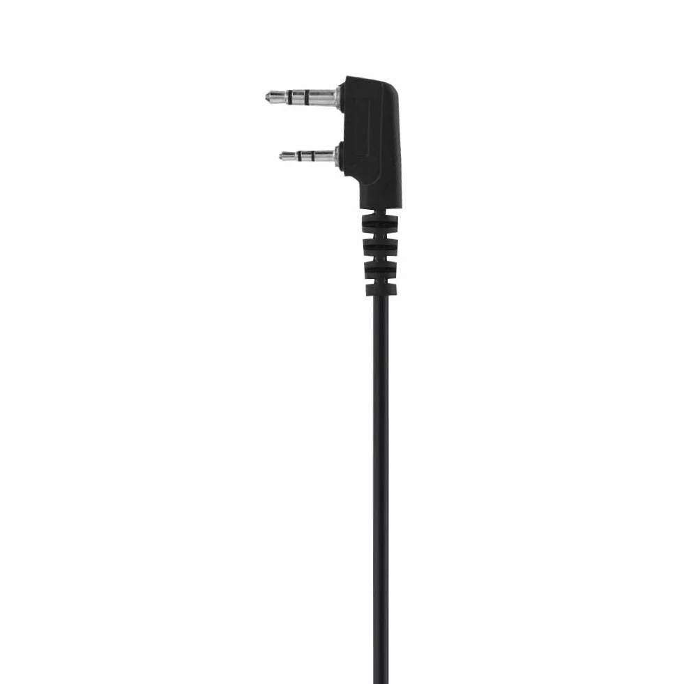 Throat Mic zestaw słuchawkowy, rura akustyczna gardło mikrofon mikrofon przewód powietrza słuchawki PTT do UV-5R BF-888S Walkie Talkie