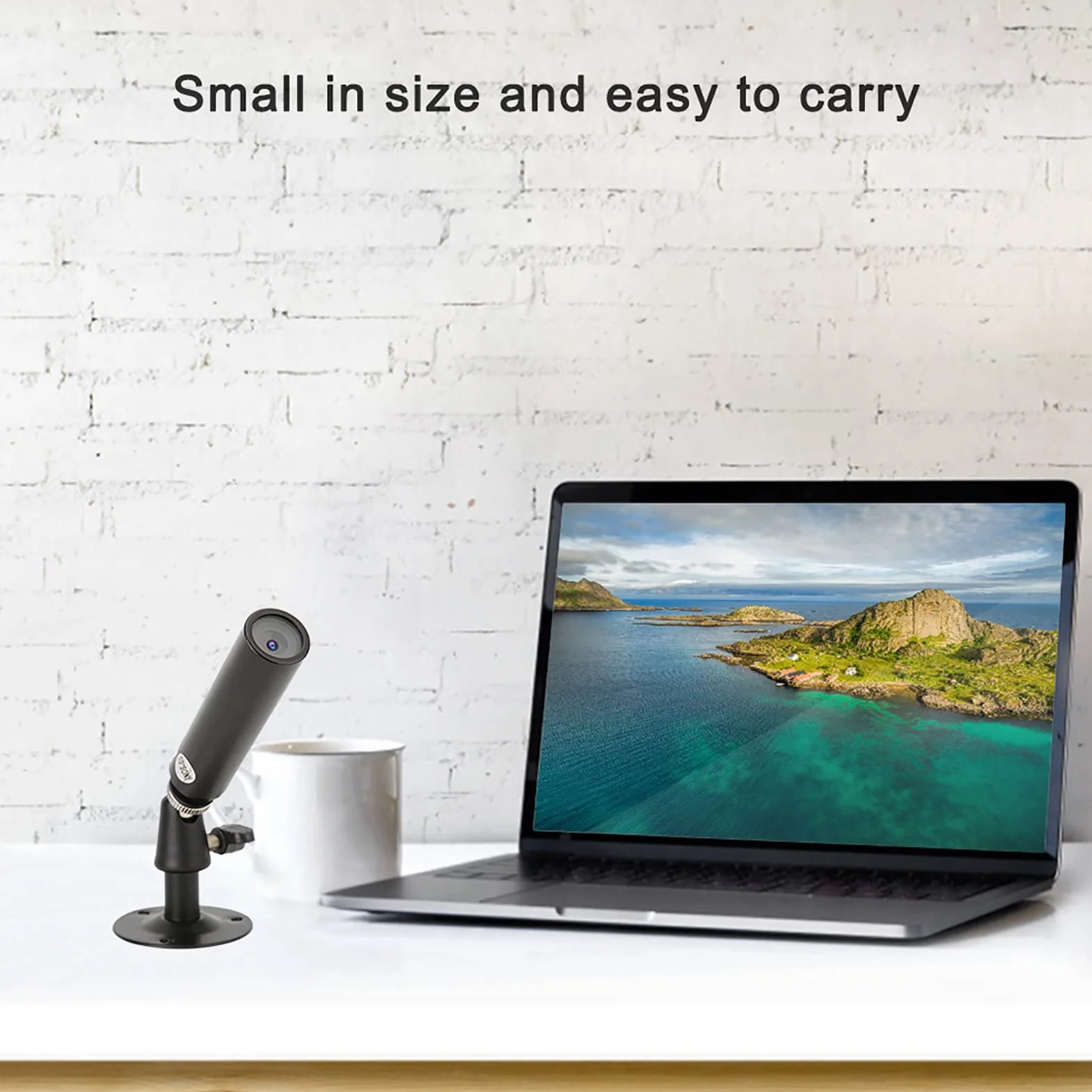 Mini kamera monitorująca wodoodporna 1080P Full HD AHD metalowa