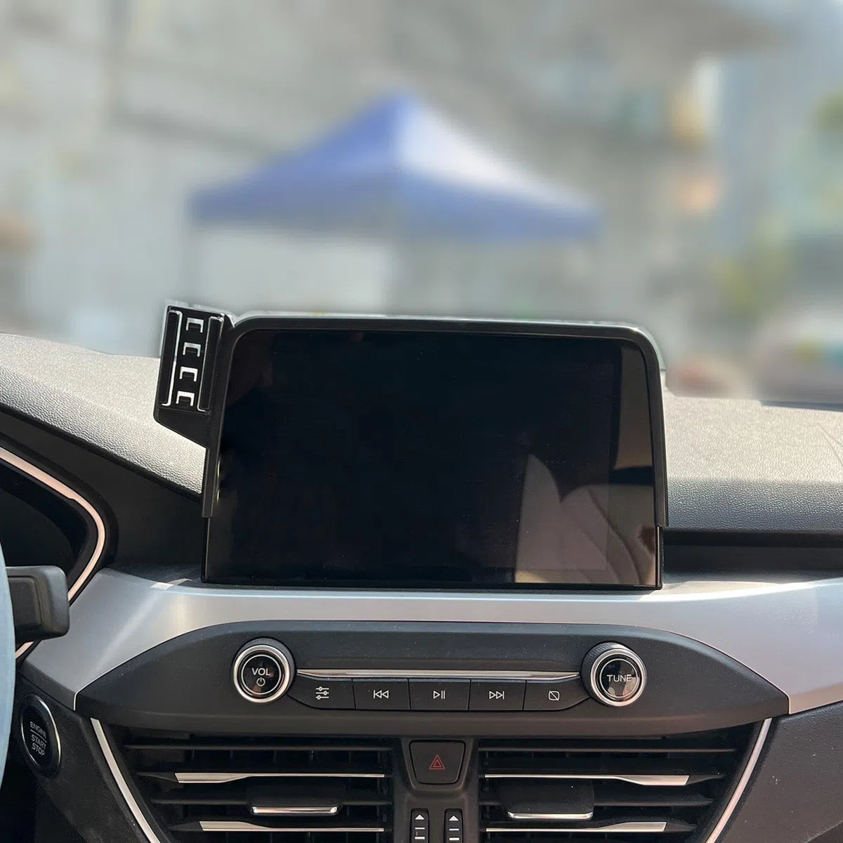Uchwyt Samochodowy na Telefon dla Ford Kuga MK3 3d ST-Line 2019-2022, uchwyt samochodowy na telefon komórkowy 8 cali uchwyt GPS stojak na nawigację