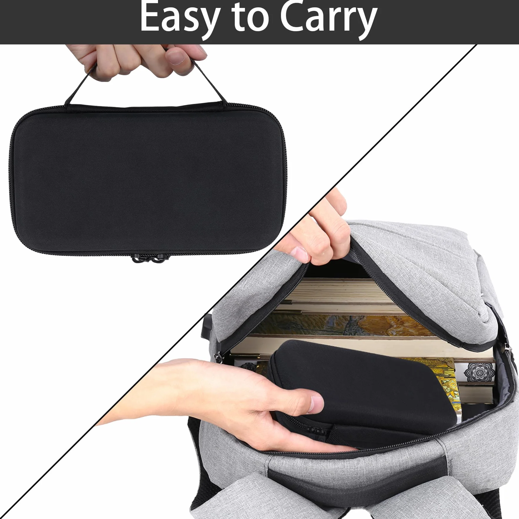 Aenllosi twarde etui ochronne do ASUS ROG Tessen Mobile Controller, czarne