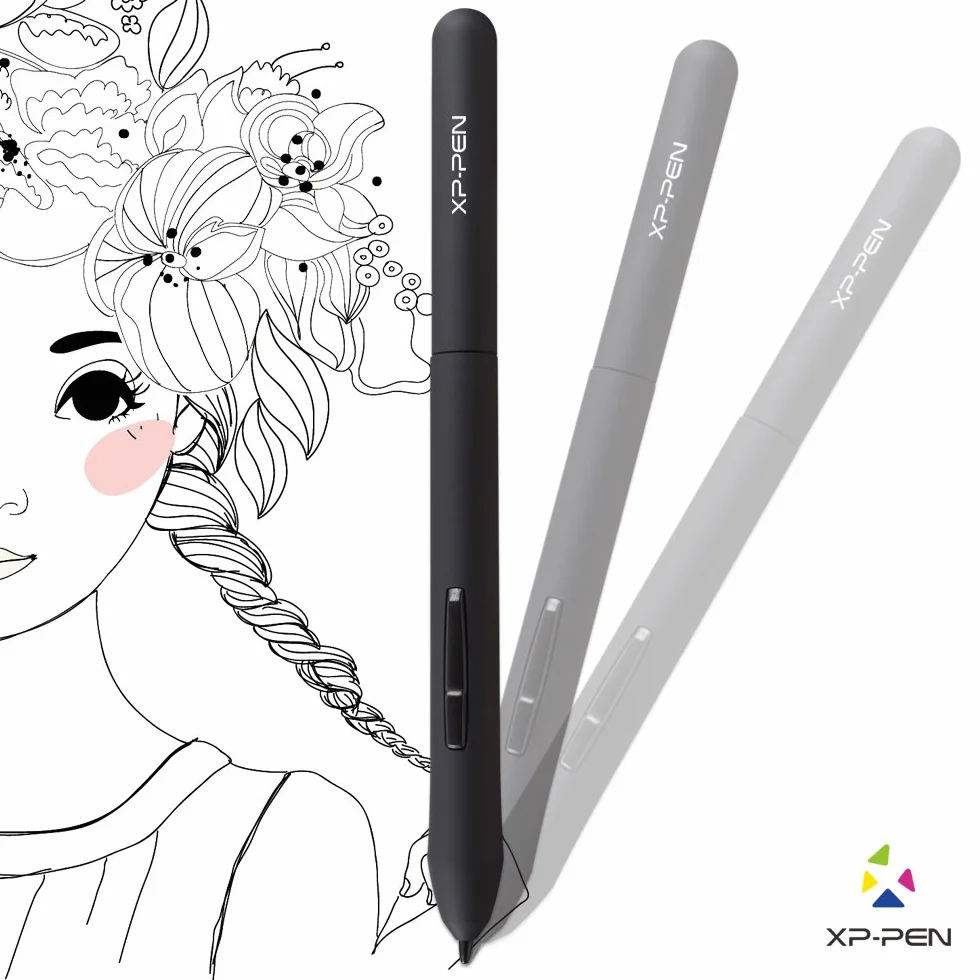 XP-Pen PN01 Pasywne pióro bez baterii czułość na nacisk 8192 rysik uchwyt tylko do tabletu graficznego XP-Pen Star03 G430S G640, Deco Fun L/S/XS