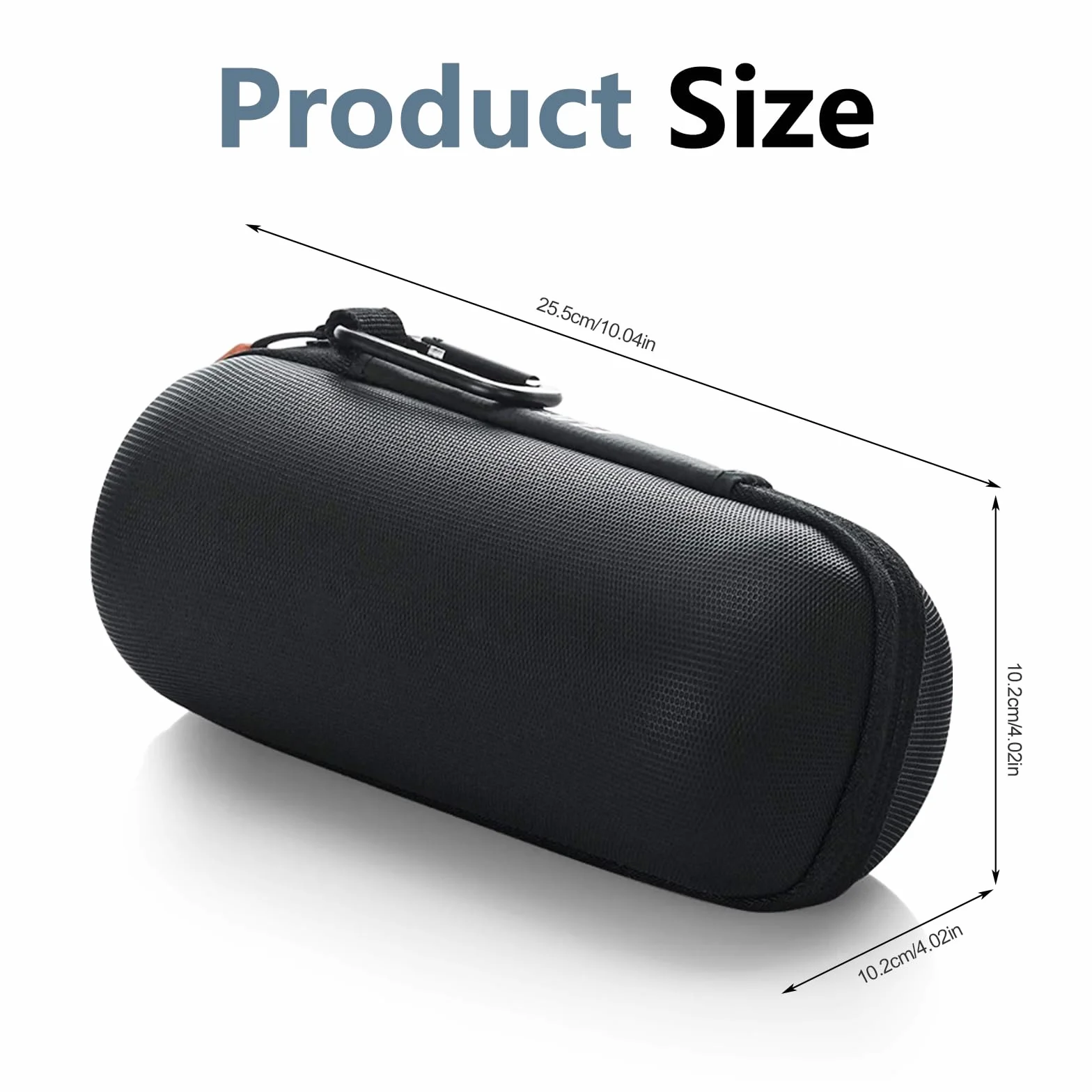 Gdraco Twarde etui ochronne na telefon komórkowy JBL Charge 4 / JBL Charge 5 przenośny głośnik WiFi i Bluetooth, torba