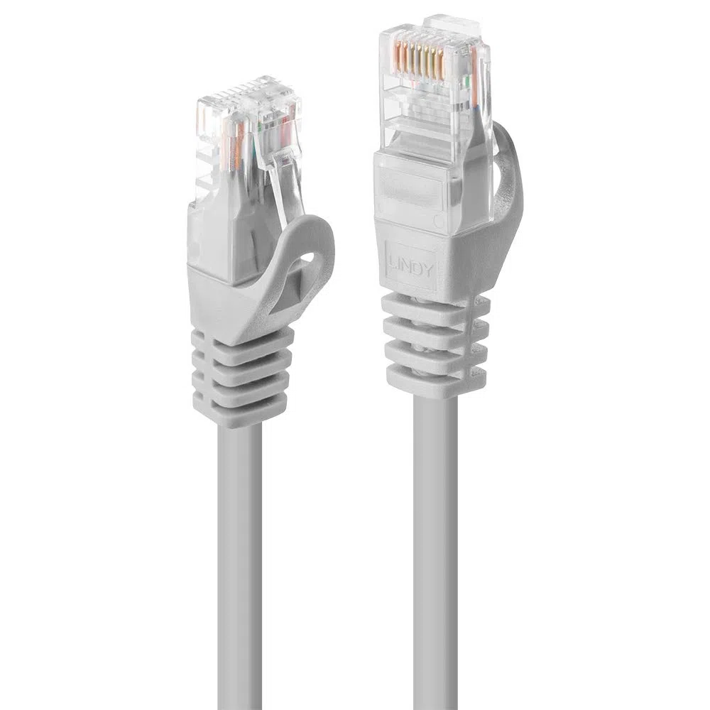 LINDY 48367 10 m Cat.5e U/UTP kabel sieciowy, szary