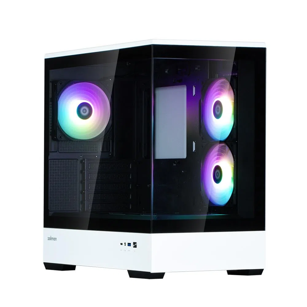 Mini Tower obudowa PC ZALMAN P30 BW (czarny/biały)