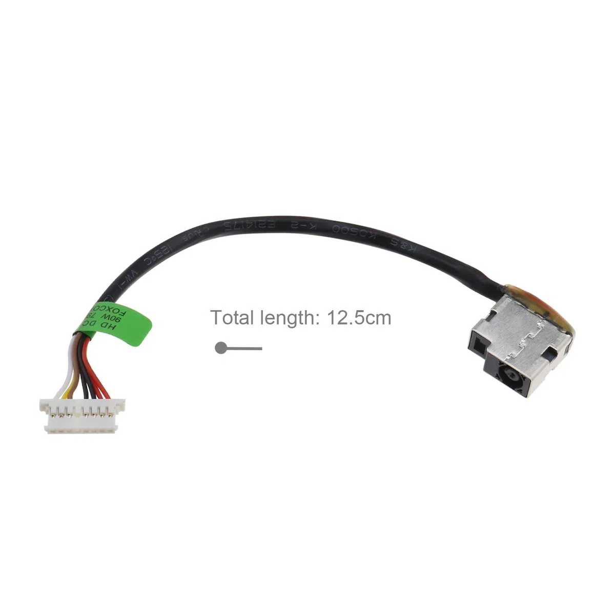 DC wtyczka sieciowa Dock Connector złącze ładowania kabel elastyczny zamiennik kompatybilny z HP Pavilion 799736-F57 799736-S57 799736-T57 799736-Y57 kabel gniazdo ładowania