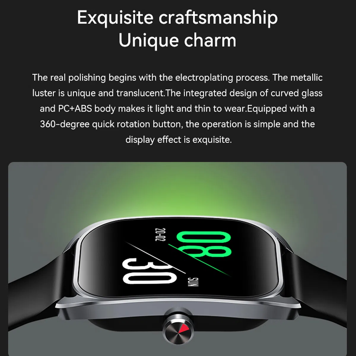 Smartwatch męski z funkcją telefonu, 2,01" HD, zakrzywiony ekran HD, zegarek sportowy z Bluetooth i połączeniami telefonicznymi, monitor tętna, monitor snu, krokomierz, Smart Watch do systemu iOS
