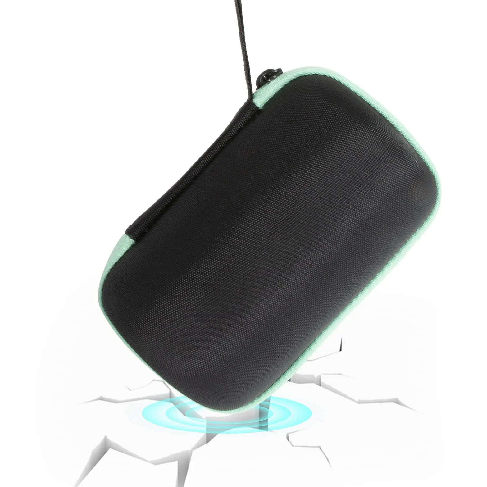 co2CREA Twardy futerał ochronny do Sony SRS-XB13 xb12 przenośny wodoodporny bezprzewodowy głośnik Bluetooth