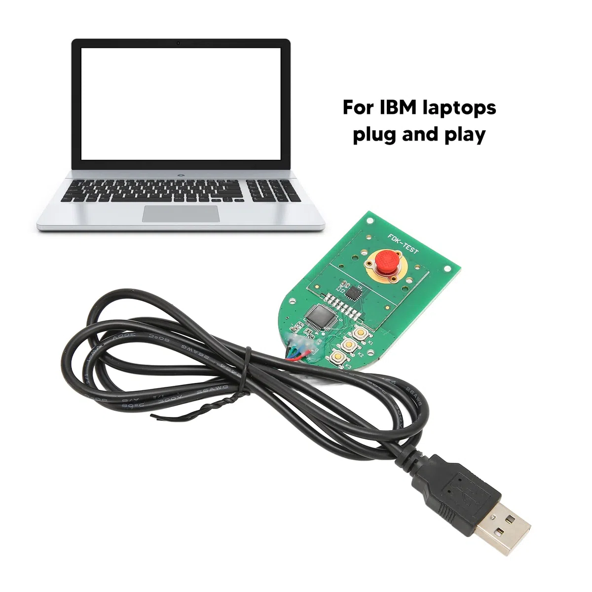 Wymiana Klawiatury TrackPoint, Mysz z klawiaturą TrackPoint Czerwona Czapka, Odłączany Wskaźnik Laptopa z miękką kopułą 1M do Laptopów ThinkPad