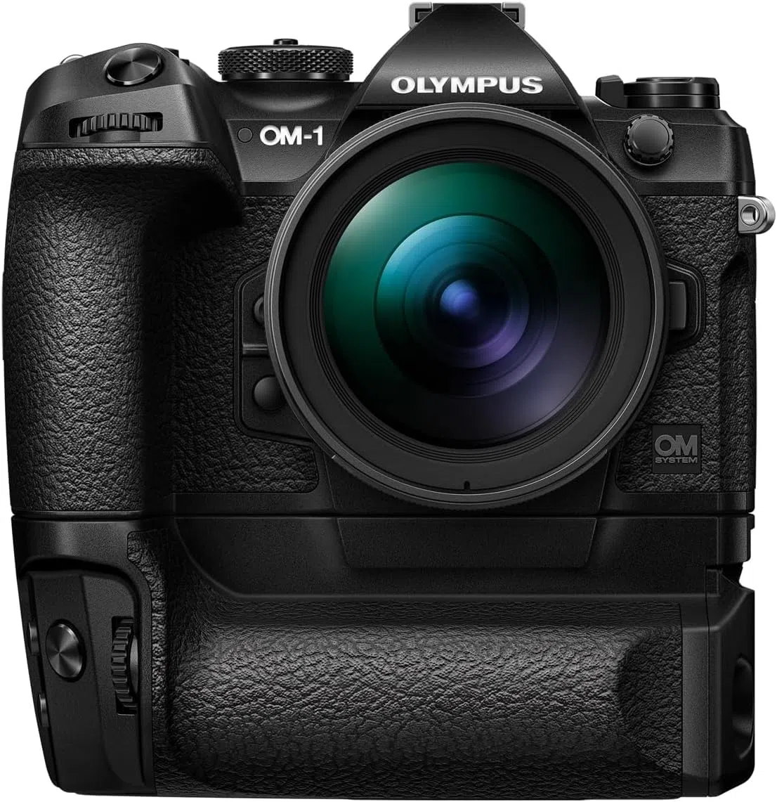 Olympus HLD-10 Uchwyt Bateryjny do Aparatu OM-1 - Grip Zasilający | Kompatybilny z baterią BLX-1 - pionowe sterowanie jak poziome - do 1000 zdjęć na 2 baterie litowo-jonowe