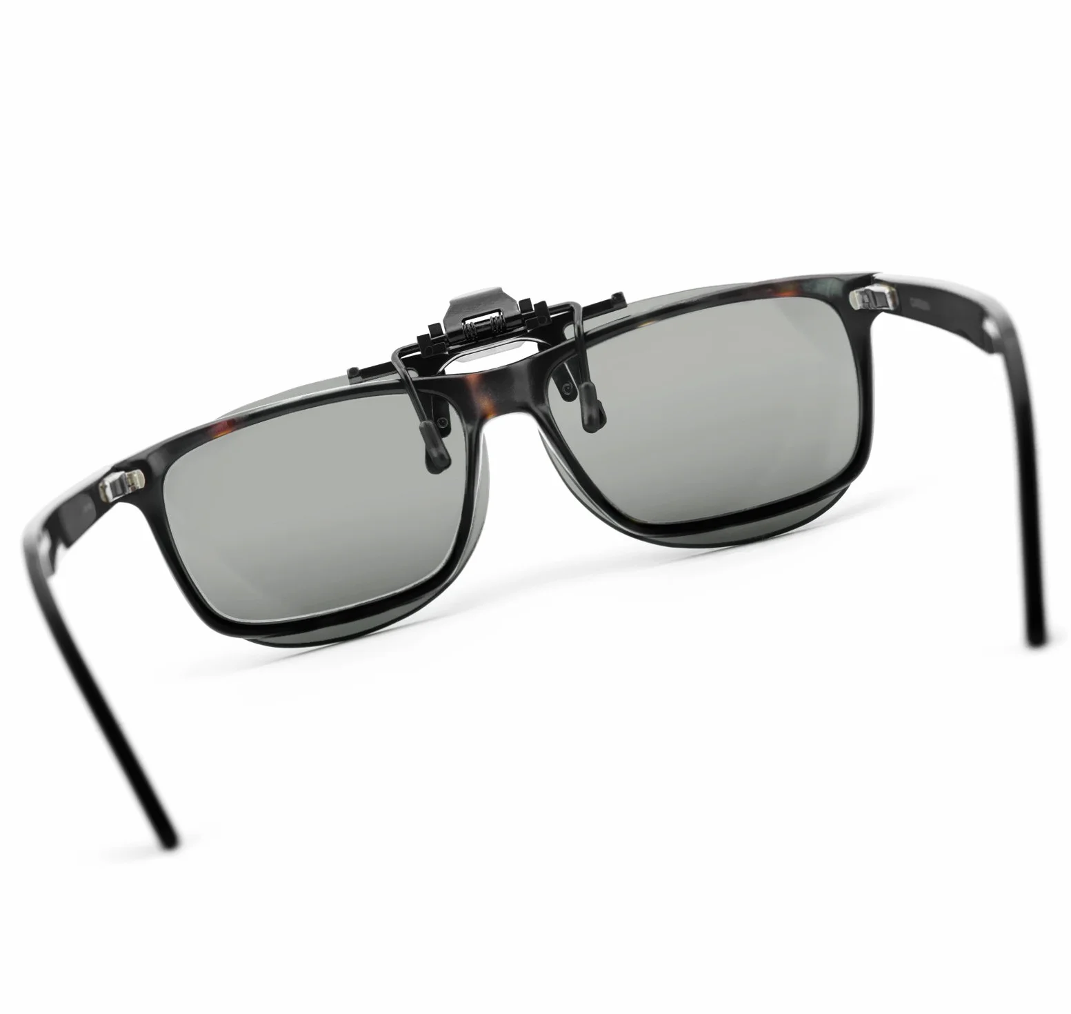 Zestaw 2 par okularów 3D Clip-On dla osób noszących okulary – pasywne okulary 3D do Cinema 3D kompatybilne z LG, Philips, Panasonic, Toshiba, Grundig, RealD kinami i wieloma innymi pasywnymi