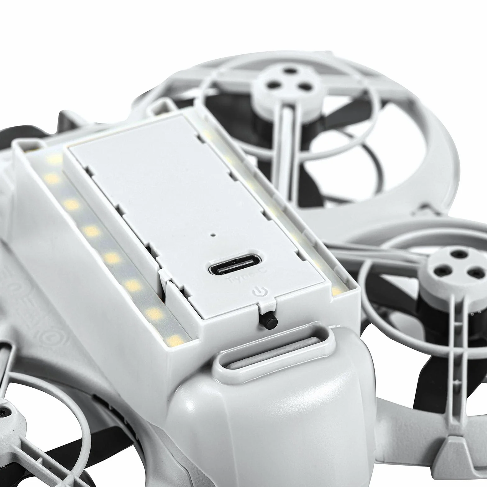Podwozie z ładowalnymi światłami LED do pokrowca ochronnego z chronioną baterią dla drona DJI Neo, oświetlone wydłużone nogi, uchwyt 2-w-1 do podnoszenia, podstawka