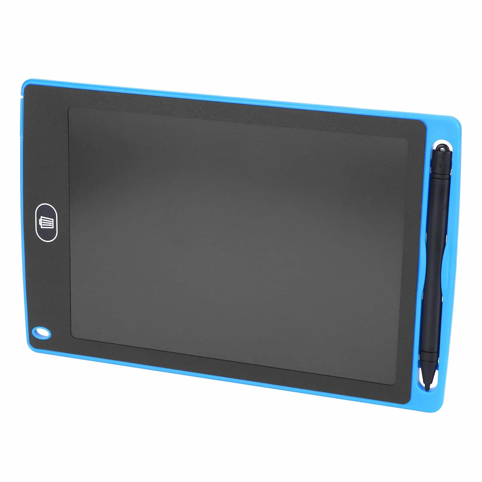 Zerodis Tablet do pisania LCD, elektroniczna tablica do pisania 20 cm z długopisem kolorowy ekran bez promieniowania ochrona oczu dorośli dzieci pismo ręczne narzędzie do przenoszenia informacji (niebieski)