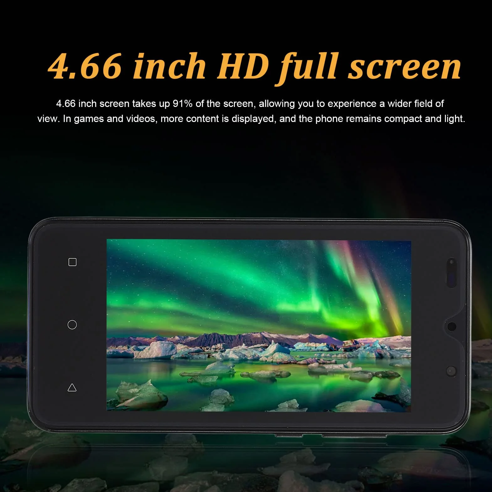 Odblokowane Telefony Komórkowe z Androidem, Y53S 5.45in Ekran FHD Telefon Komórkowy Dual SIM z Odblokowaniem Twarzy, 2 GB RAM 32 GB ROM Ultra Cienki Smartfon, Rozszerzenie 128G, 2800 MAh,(Złoto)