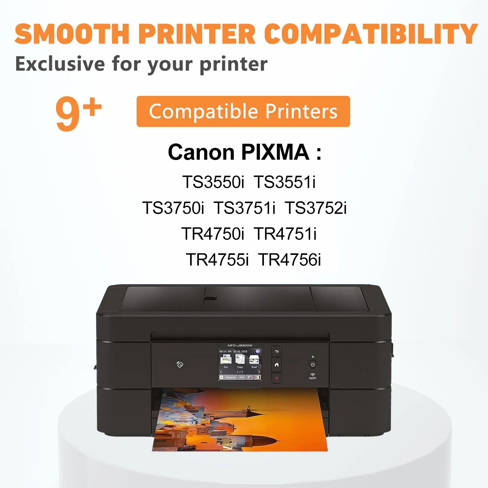 PG-575XL CL-576XL Wkłady do Drukarek 575 576 XL Kompatybilne z wkładami do Drukarek Canon 575 576 do Drukarek Canon PIXMA TS3550i TS3551i TS3750i TS3751i TS3752i TR4750i TR4751i (1 Czarny, 1 Kolorowy