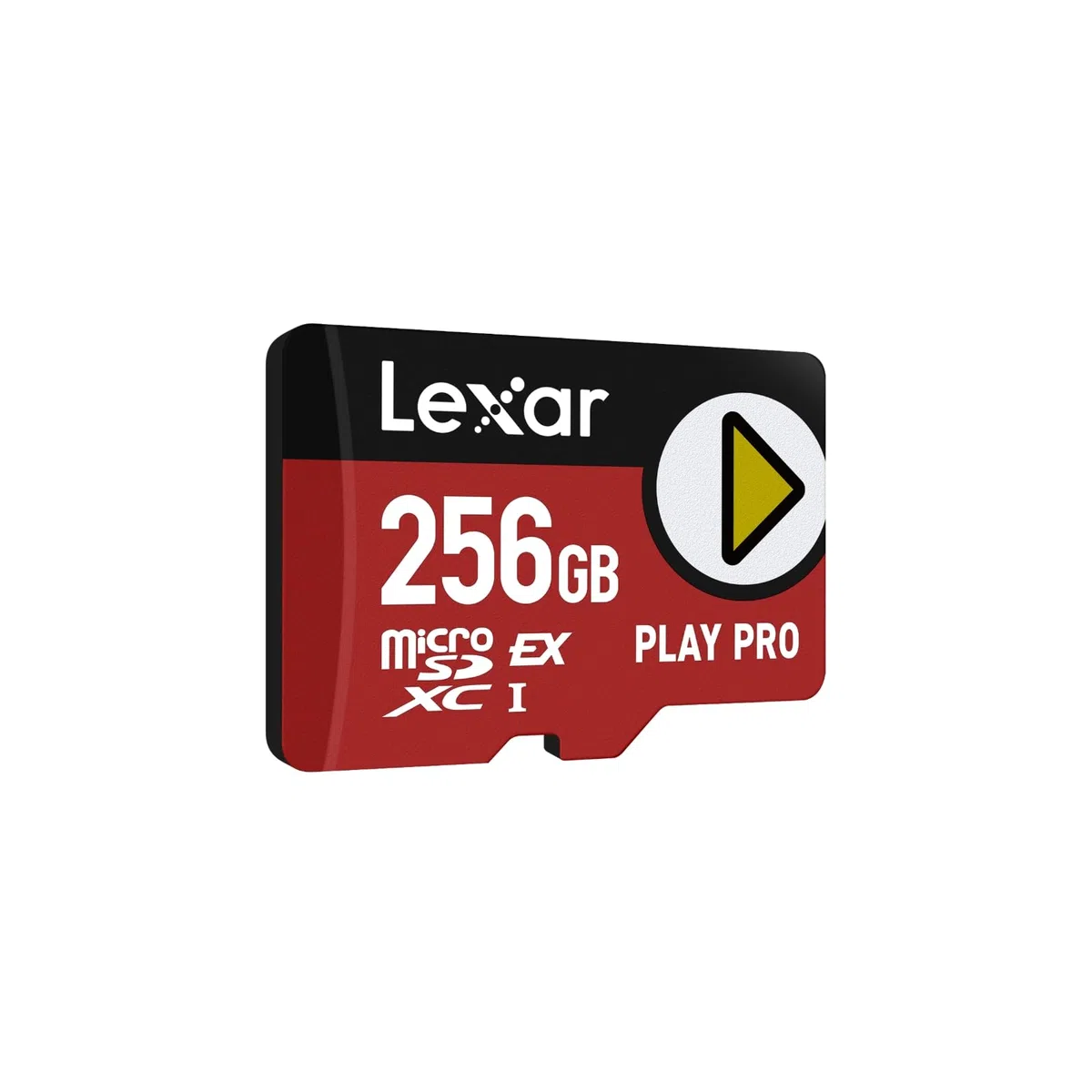 Lexar PLAY PRO Karta MicroSDXC Express 256 GB, odczyt do 900 MB/s, zapis 600 MB/s, zoptymalizowana do gier, A2, 4K, szybka karta pamięci micro SD do konsol ręcznych, przełącznika, przenośne urządzenie