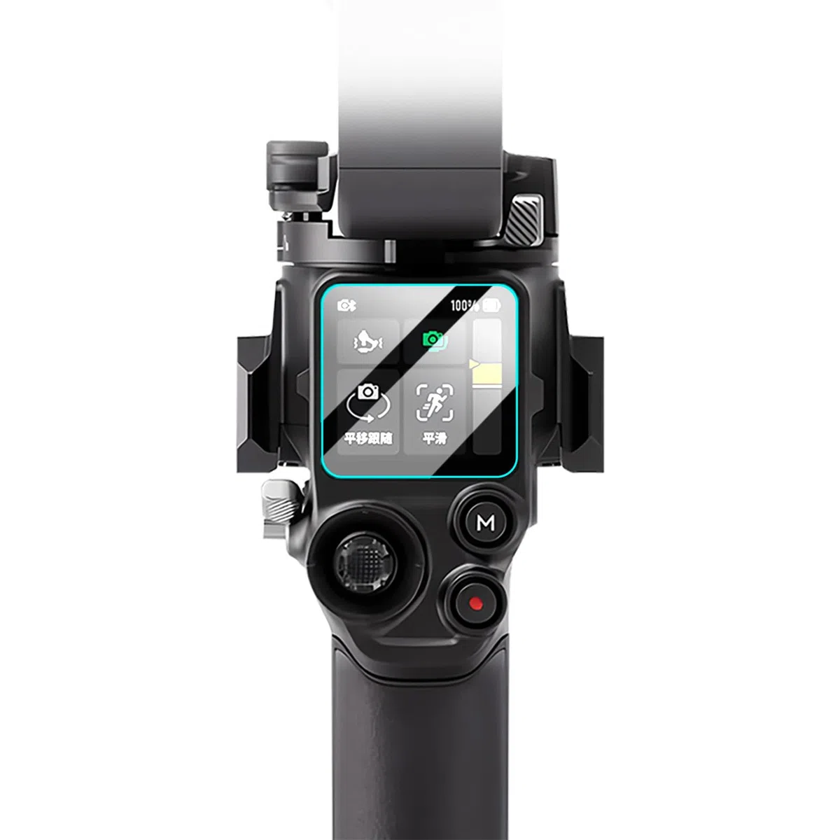 3 sztuki folii ochronnej do ekranu RS5 Gimbal, szkło hartowane 9H, 0,3 mm ultra cienkie, zaokrąglone krawędzie 2,5D, przezroczysta HD, odporna na zarysowania, bez pęcherzyków powietrza, ochrona