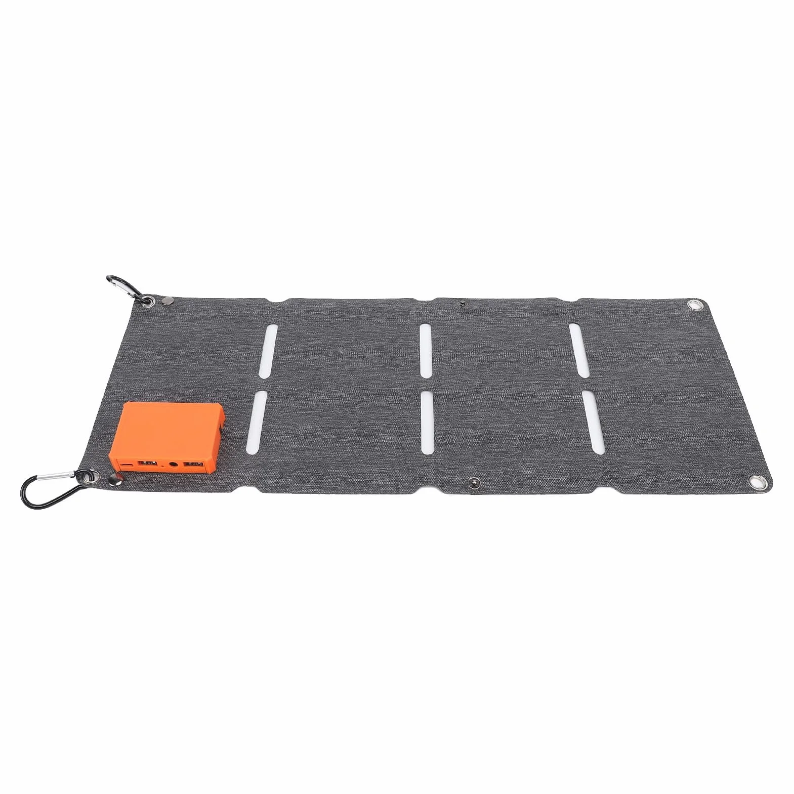 Zestaw Składanej ładowarki do Panelu Słonecznego o Mocy 40 W z Wyjściami USB-C i USB-A do Telefonów, Powerbanków, Tabletów, Przenośnego Panelu Słonecznego, Lekki i Ekologiczny,