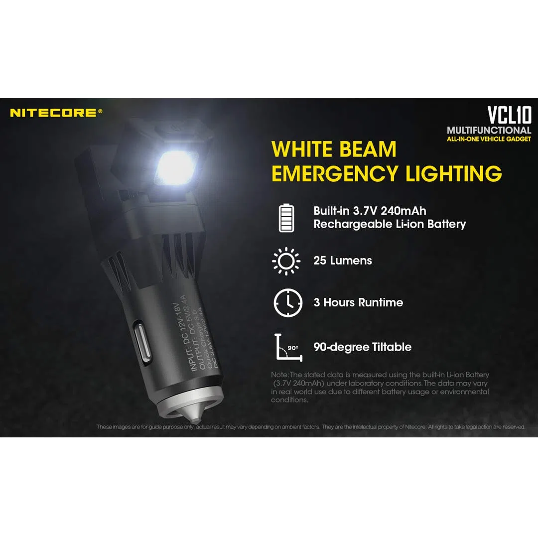 Nitecore VCL10 - gadżet All in ONE