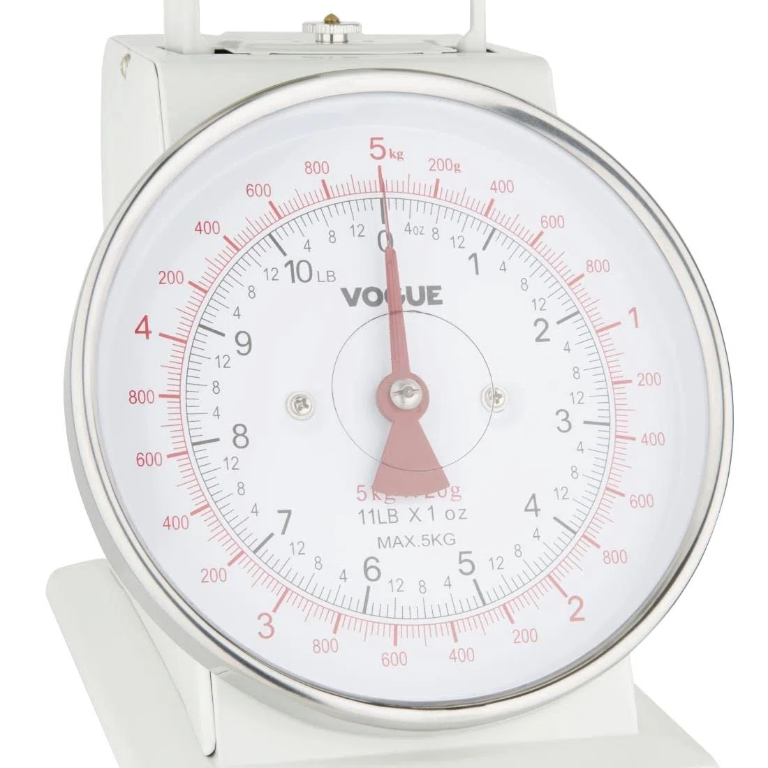 Weighstation Duża patelnia kuchenna o wadze 5 kg ze stali nierdzewnej