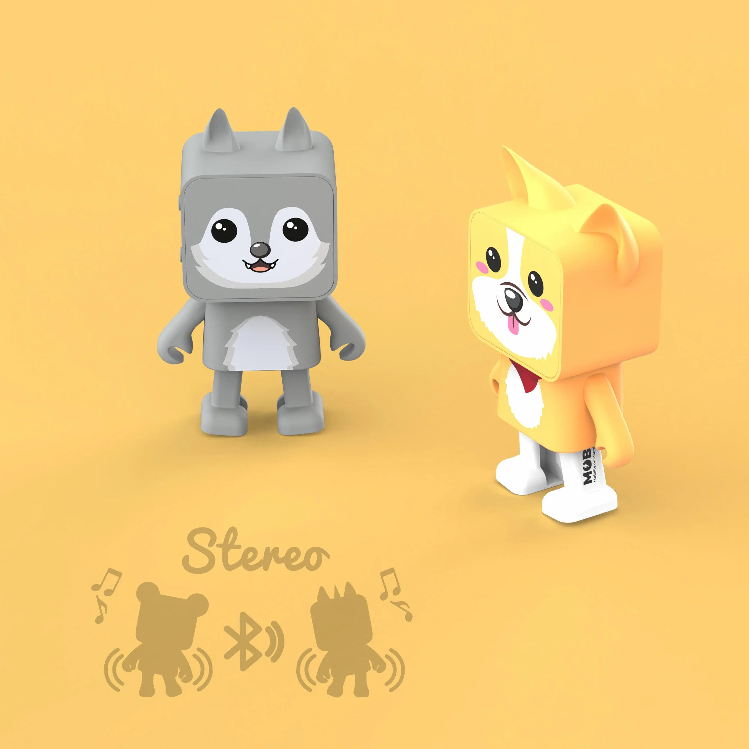 Mob Dancing Animal Speaker - Corgi