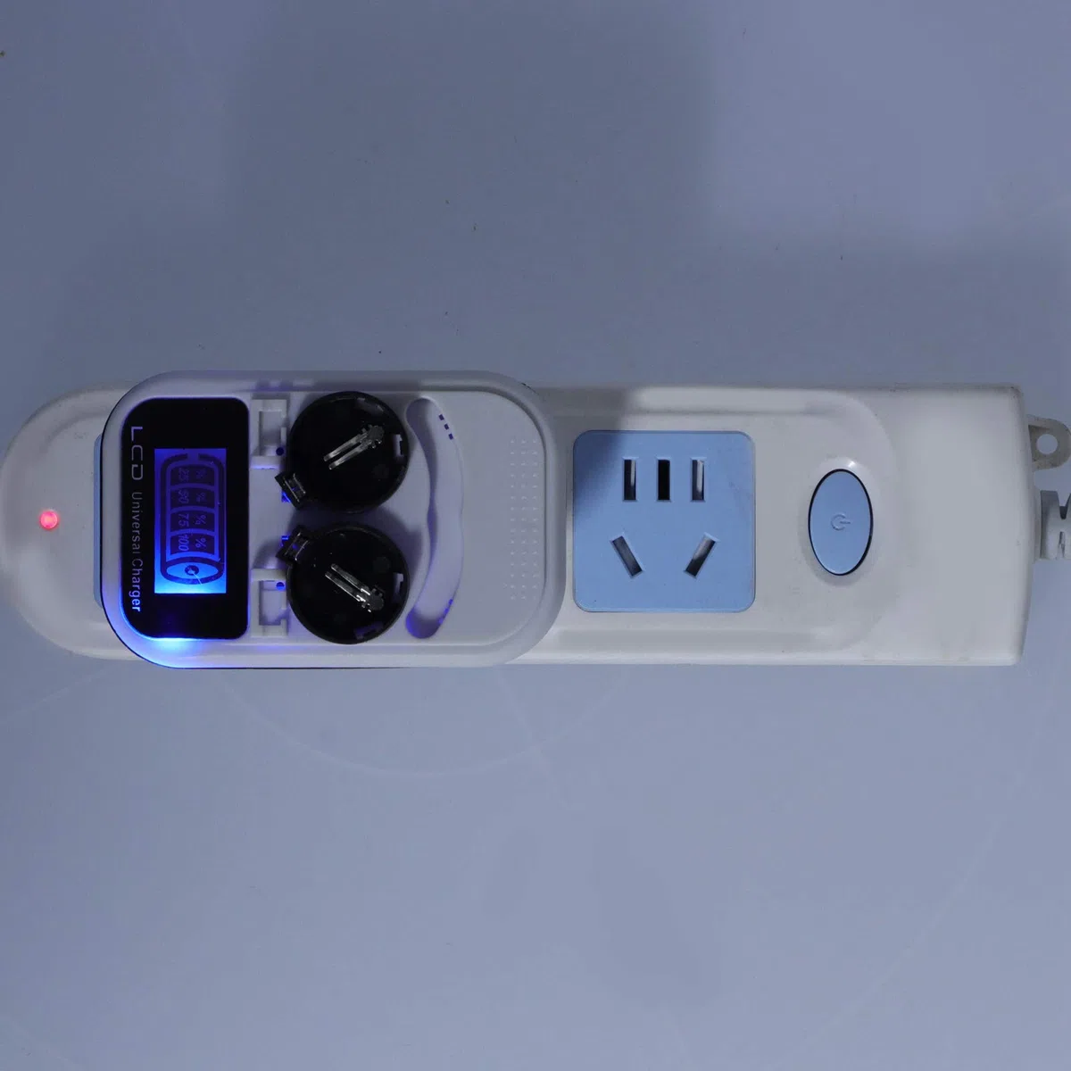 2 szt. Ładowarka LCD na Monety z Wyświetlaczem LCD Podwójne ładowanie Baterii dla LIR2016 LIR2025 LIR2032 ML2016 ML2025 ML2032 CR2032 UE Wtyczka