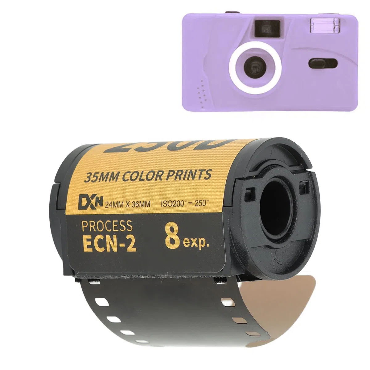 35 mm Rolka Filmu do Druku Kolorowego, Kolorowy Film do Aparatów Fotograficznych ISO 320-400 Szeroki Zakres Ekspozycji Jednorazowy Kolorowy Film Fotograficzny do Aparatu 135 (8