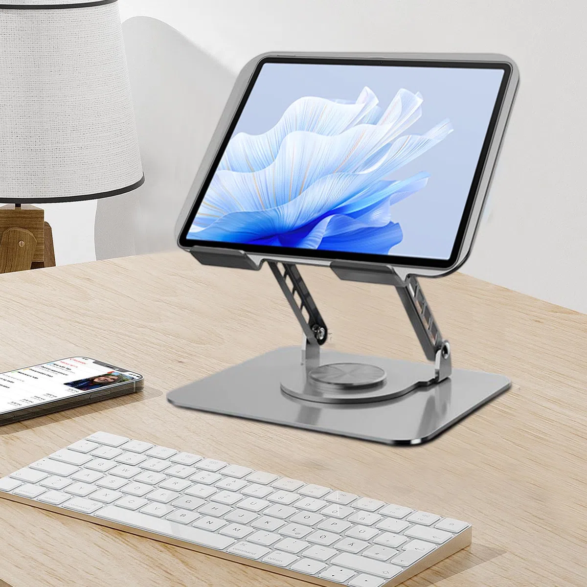 Podstawka do laptopa Chłodzący składany uchwyt na notebook | Obrotowa Podstawka Pod Laptop Na Biurko Do domu, salonu, biura, stołu, podróży, nauki, pracy, college'u, biznesu, dla